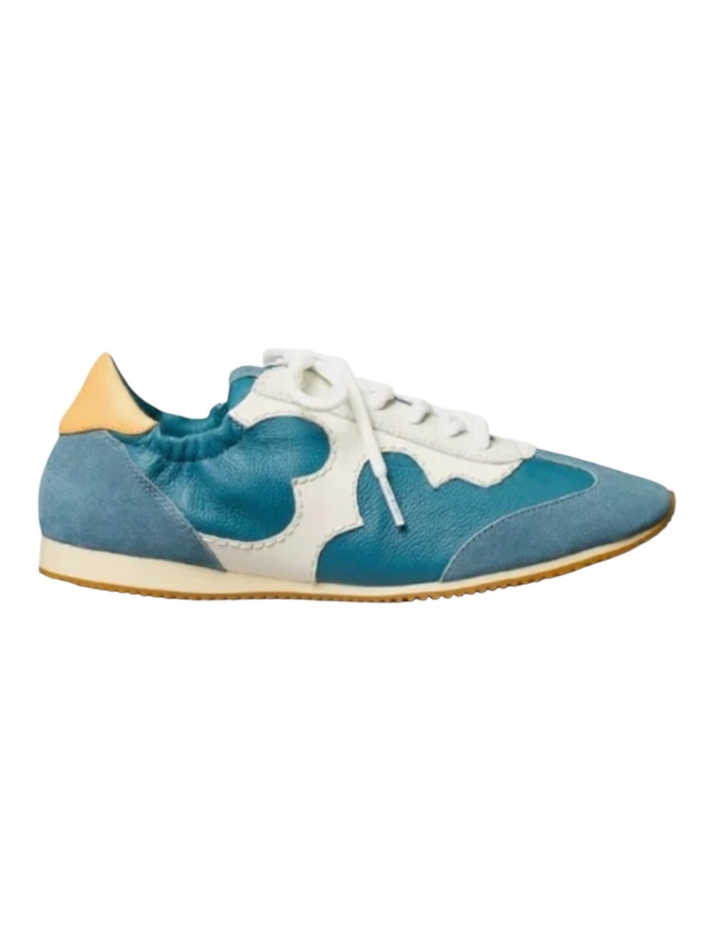 Tory Burch Brisk Blue Serif Sneaker 7.5